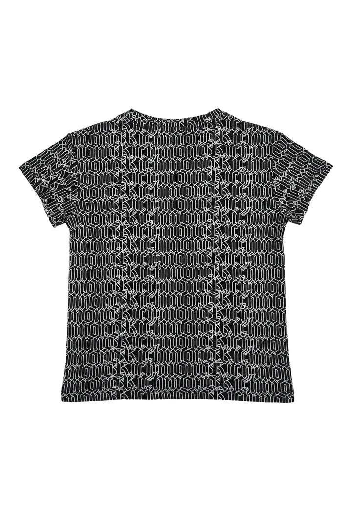 T-shirt nera per neonato