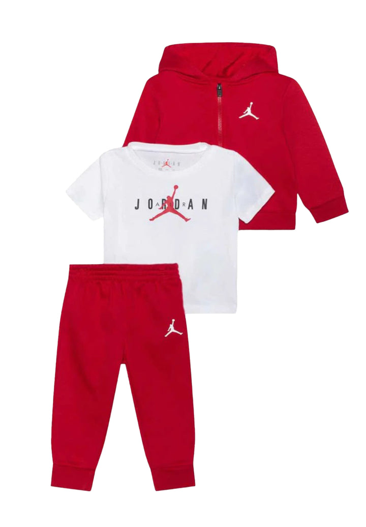 Red 3-piece suit for boys