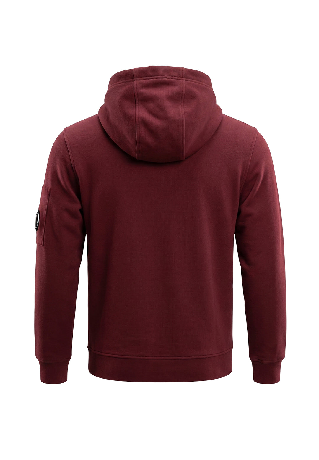 Felpa cappuccio bordeaux per bambino