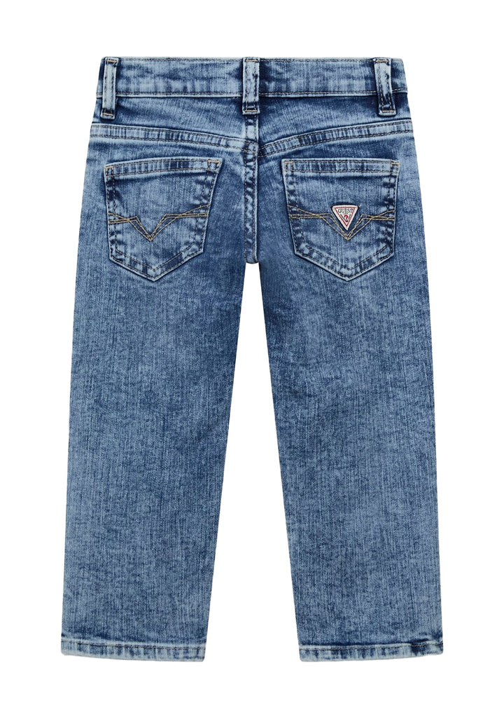 Jeans blu denim per bambino