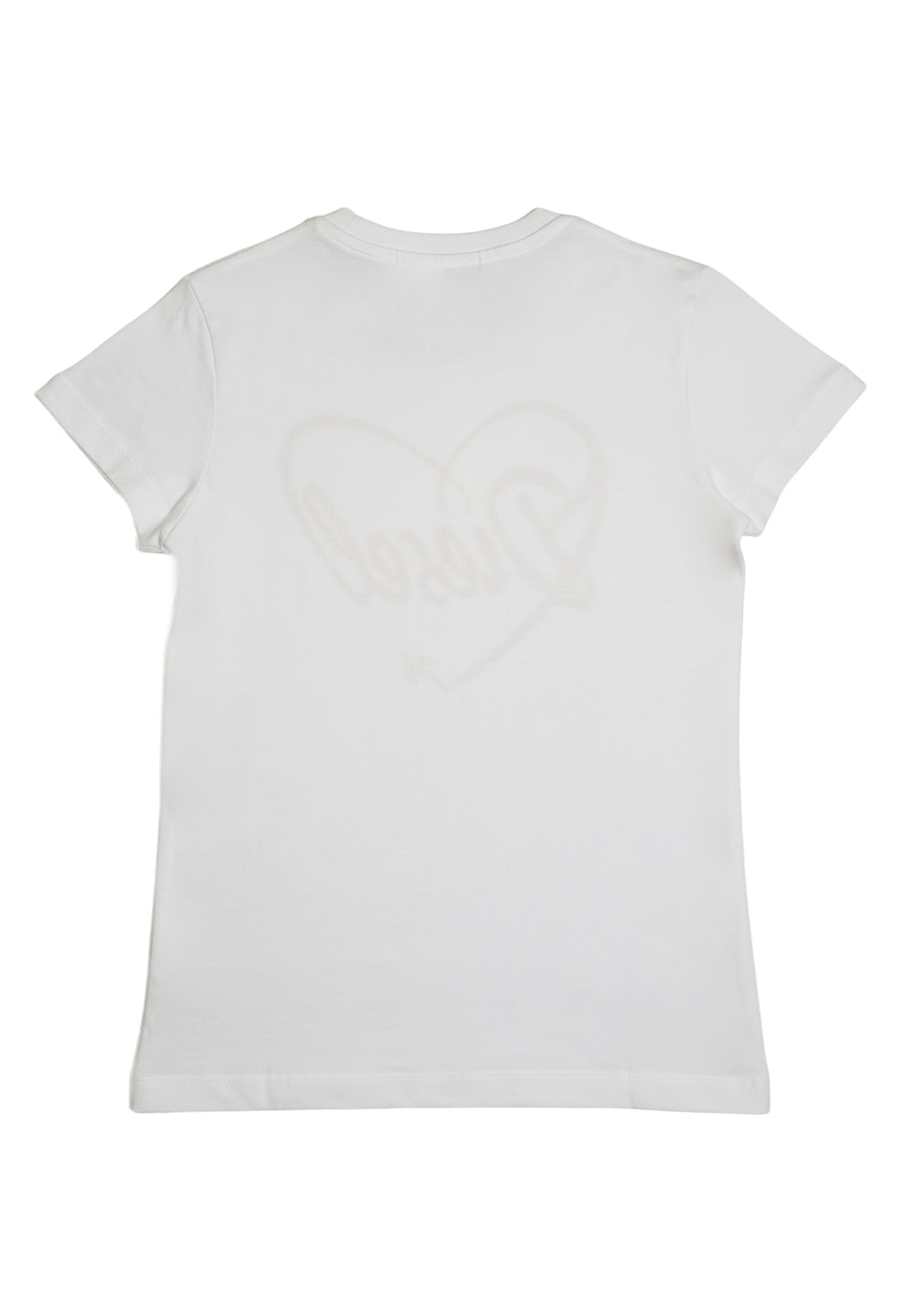 T-shirt blanc pour fille