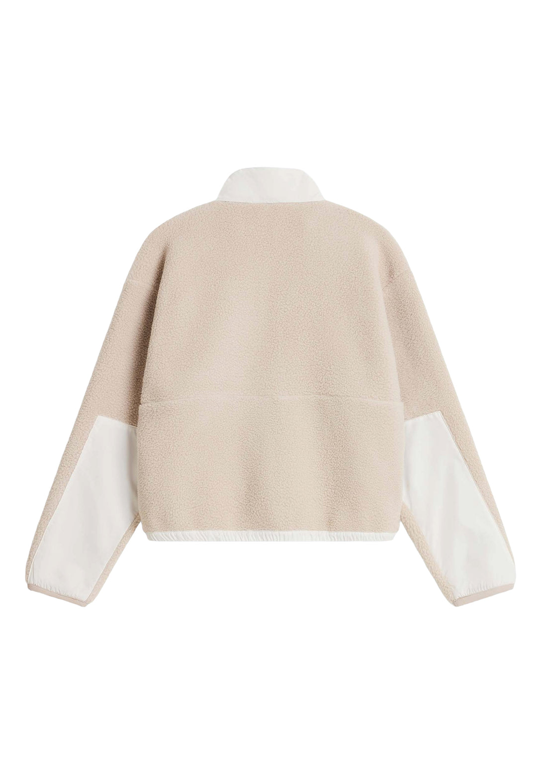Giubbotto teddy beige per bambina