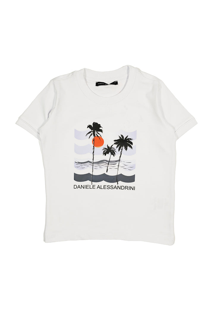 T-shirt bianca per neonato - Primamoda kids