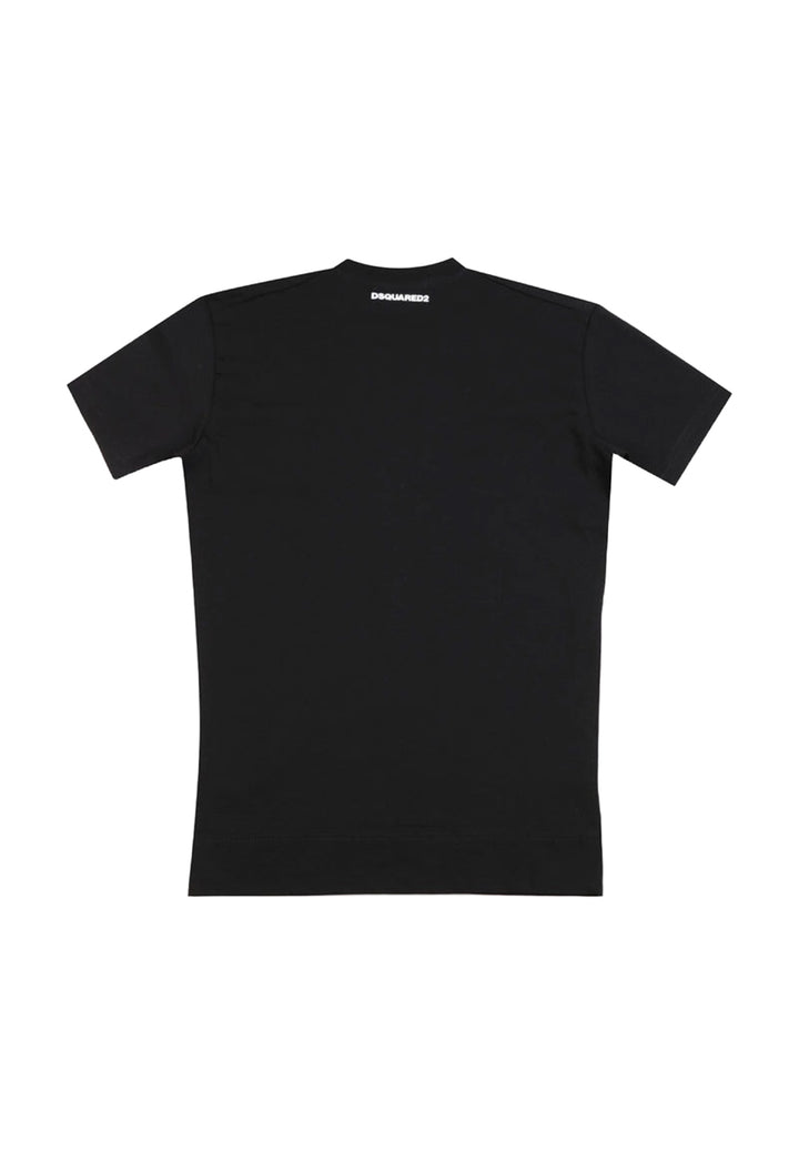 T-shirt nera per bambino