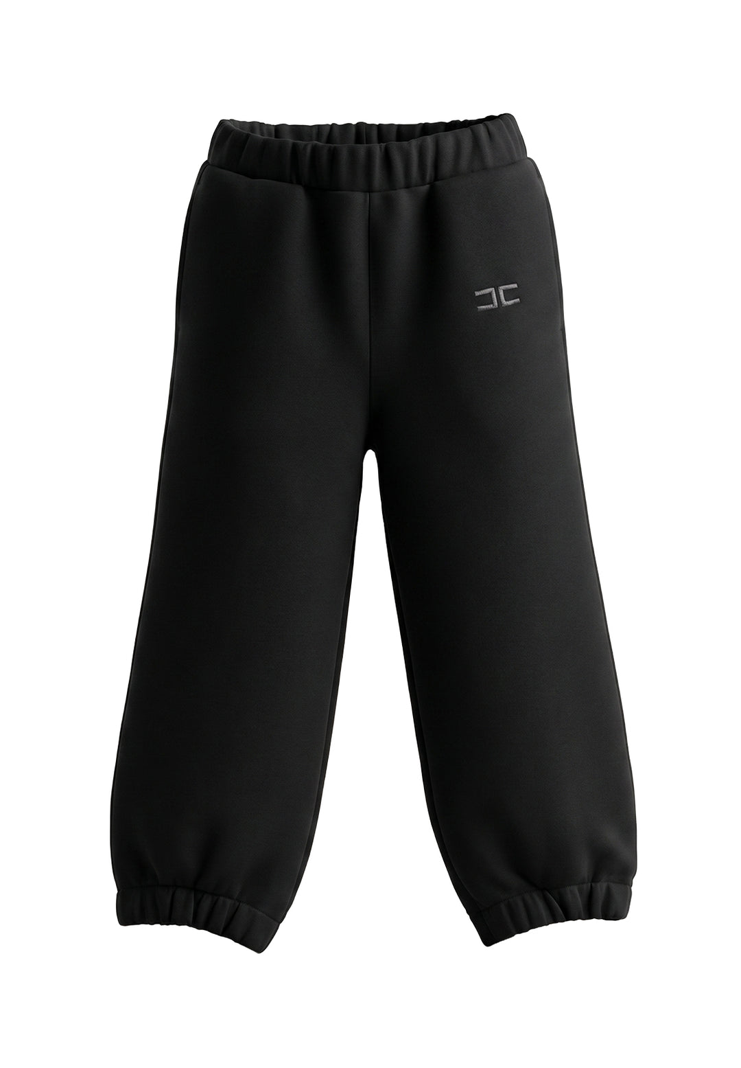 Pantalone felpa nero per bambina