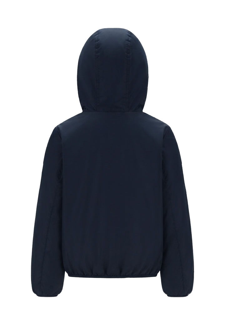 Giubbotto reversibile blu-verde per bambino