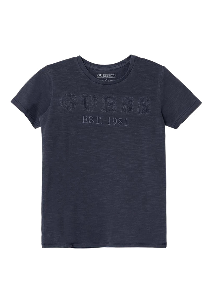 T-shirt blu per bambino