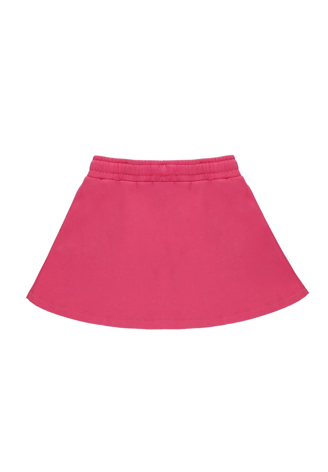 Gonna felpa fuxia per bambina