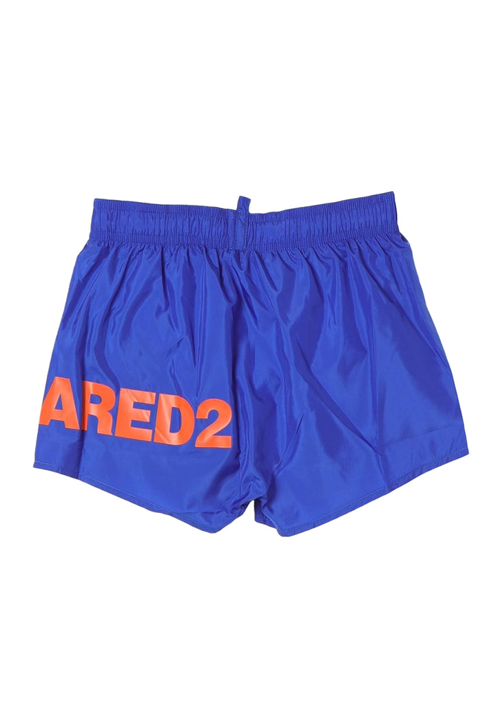 Costume boxer blu per neonato