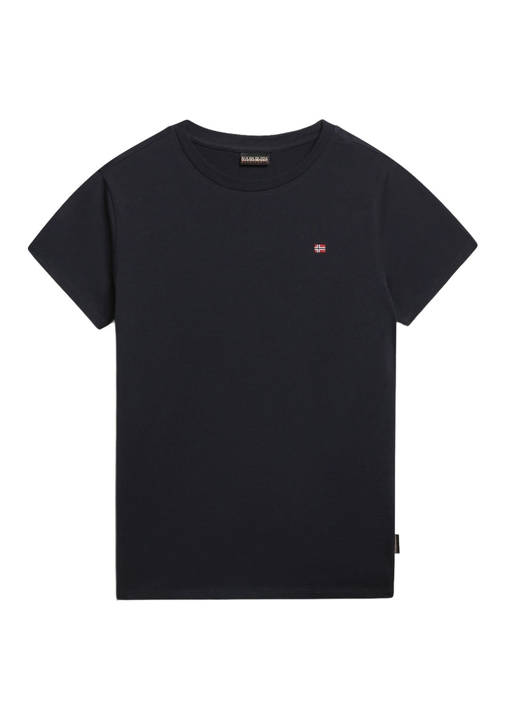 T-shirt nera per bambino