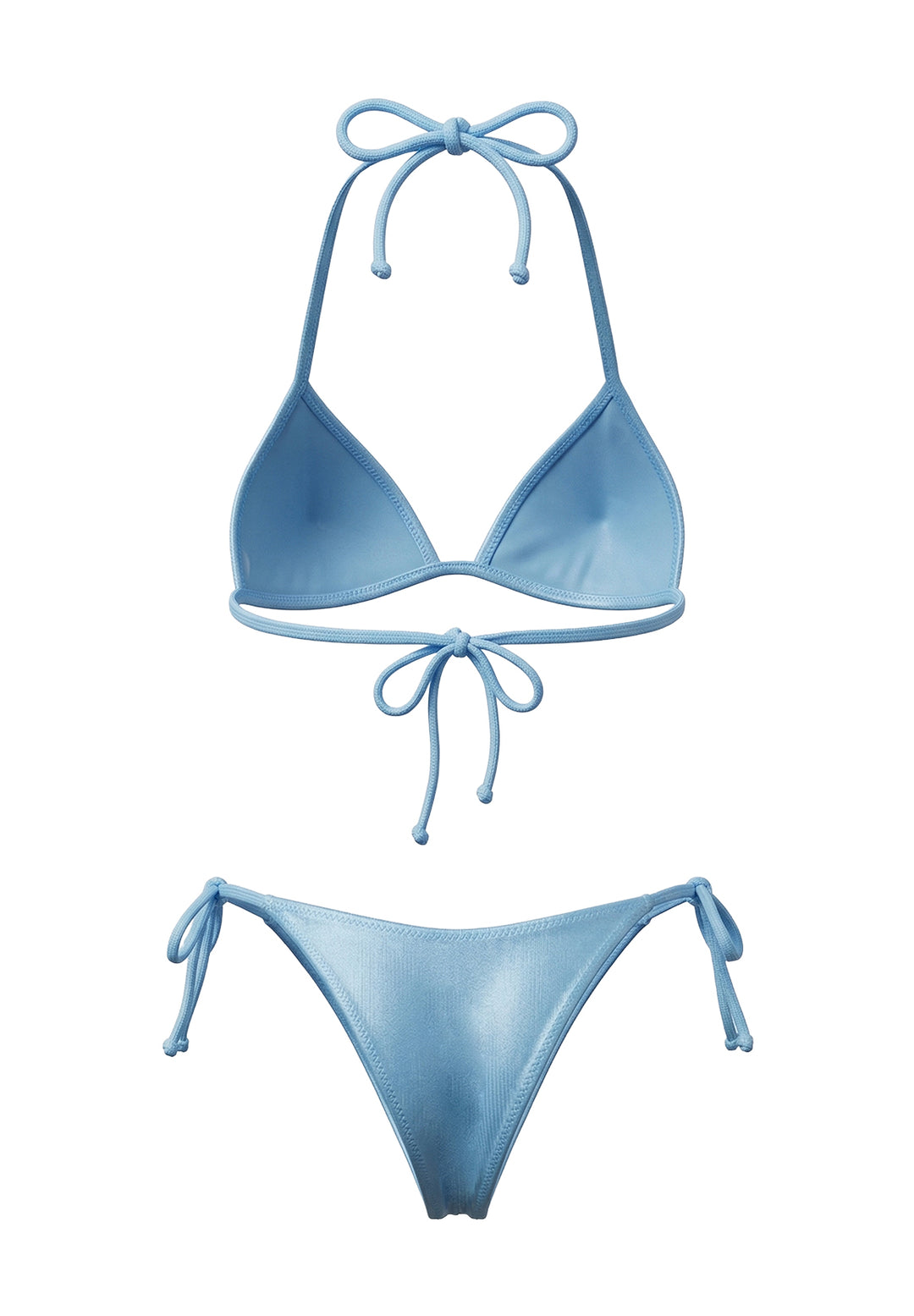 Costume celeste per bambina