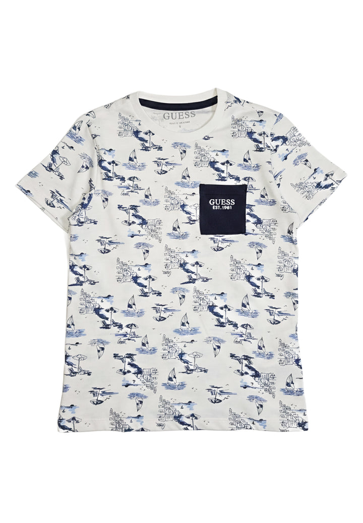 T-shirt bianca per bambino