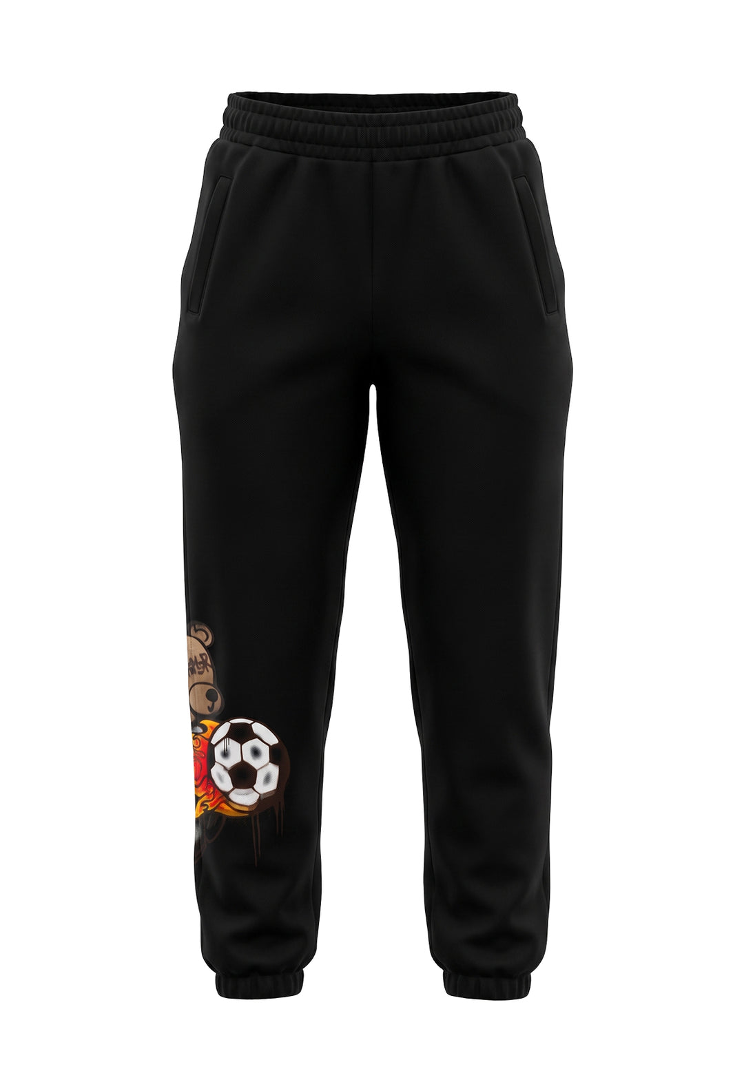 Pantalone felpa nero per bambino
