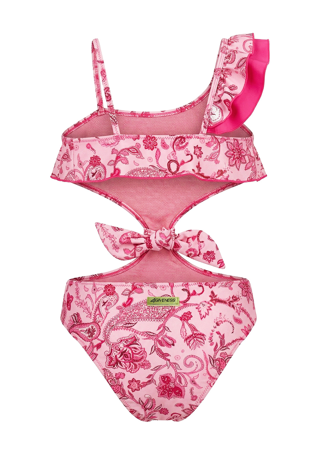 Costume intero rosa per bambina