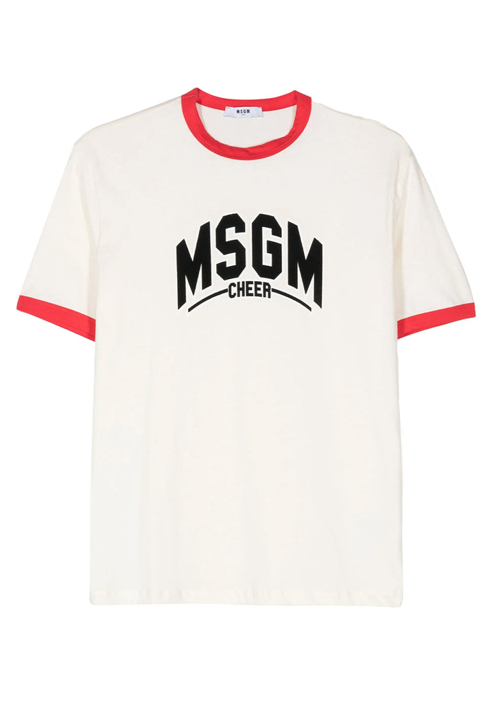 T-shirt crema per bambino