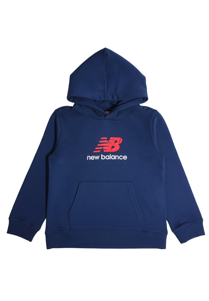 Felpa cappuccio blu navy per neonato