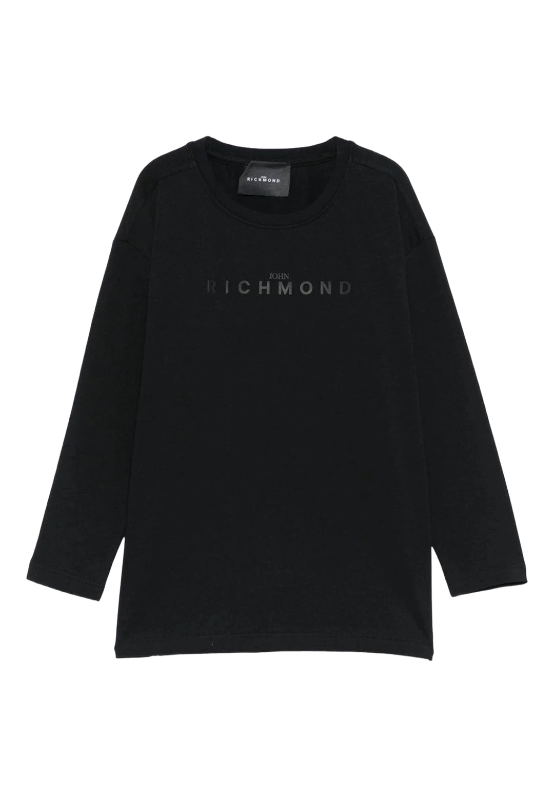 T-shirt nera per bambino