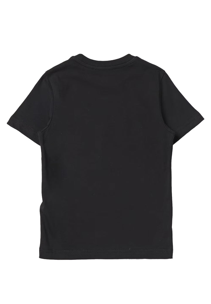 T-shirt nera per bambino