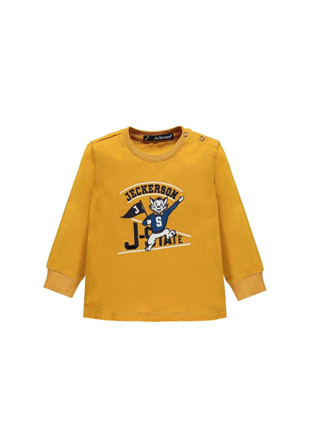 T-shirt senape per bambino - Primamoda kids