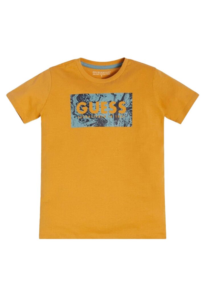 T-shirt senape per bambino - Primamoda kids