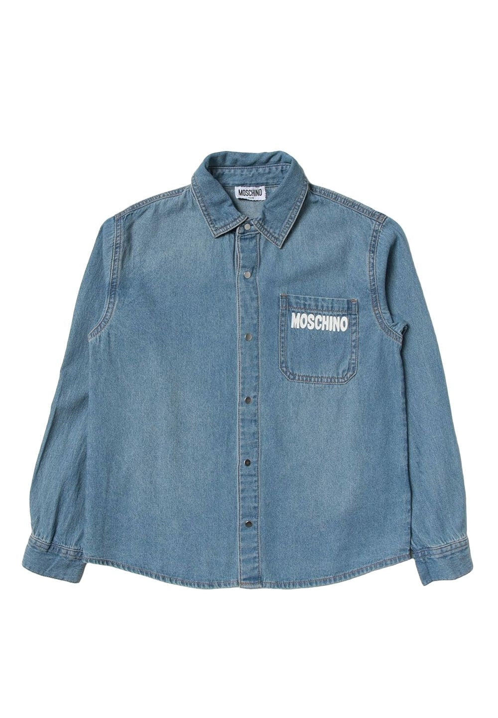 Camicia denim blu per bambino - Primamoda kids