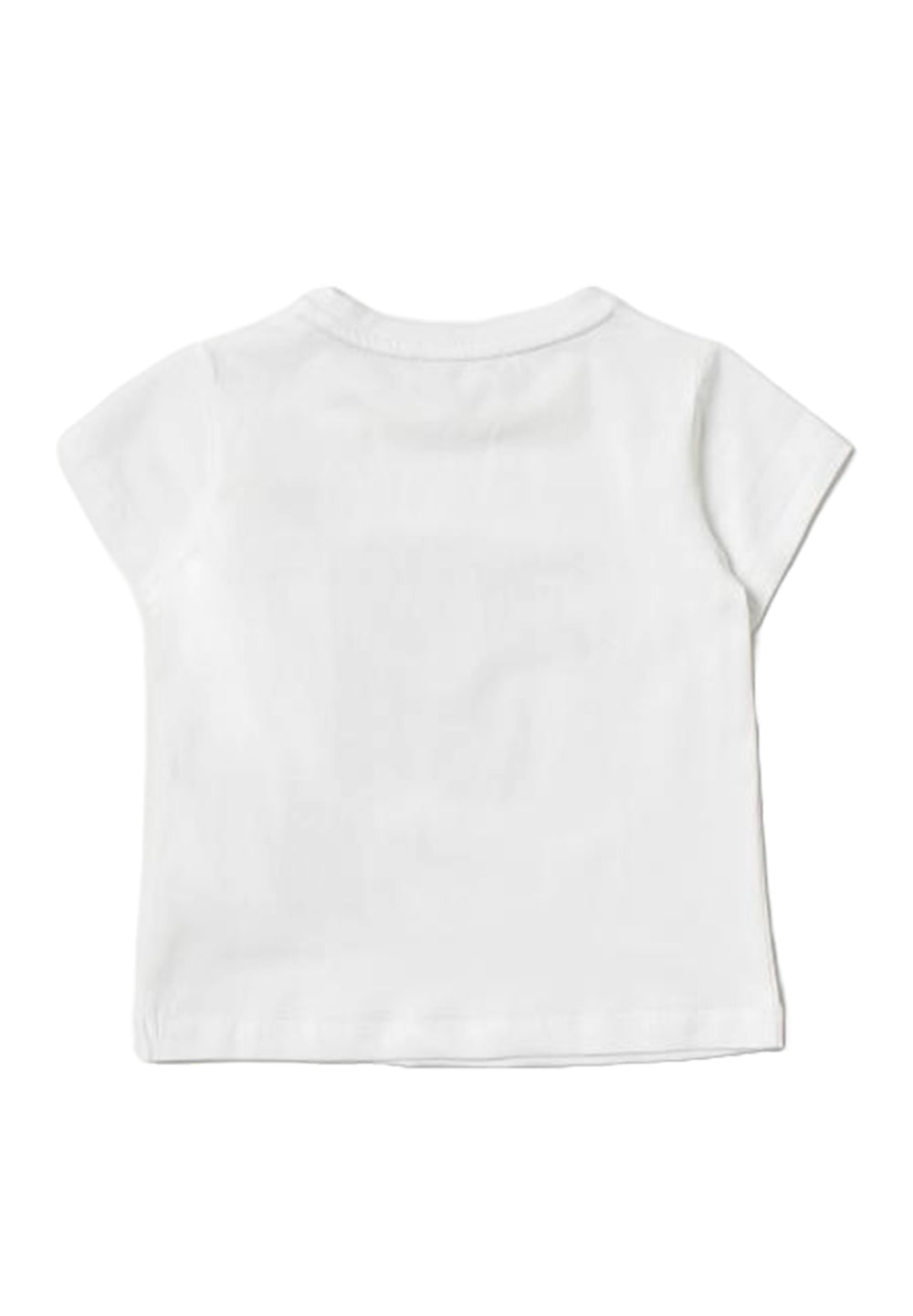 T-shirt bianca per neonata