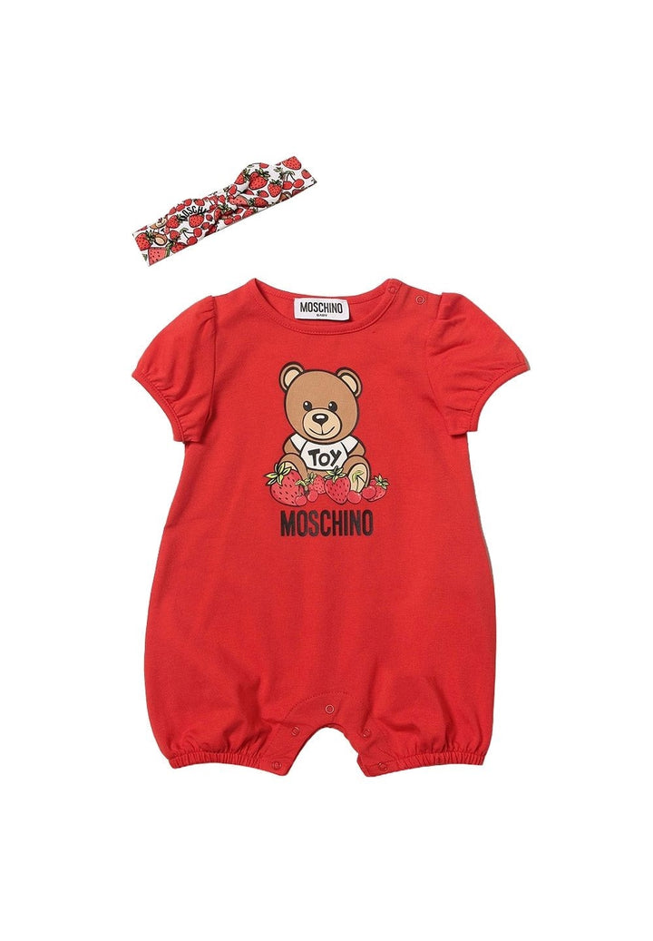 Body rosso per neonato - Primamoda kids