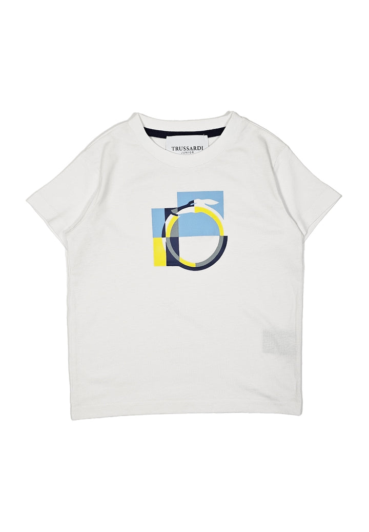 T-shirt bianca per bambino - Primamoda kids