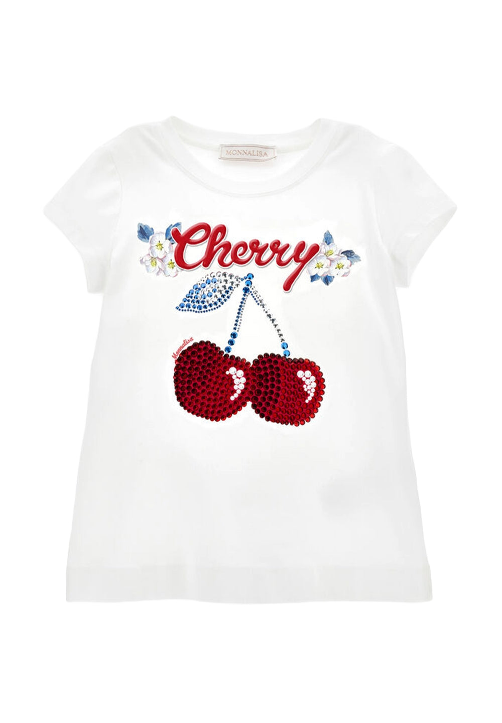 T-shirt bianca per bambina - Primamoda kids