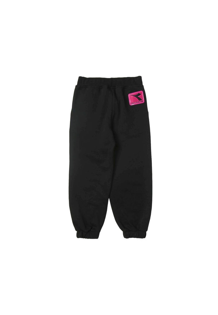 Pantalone felpa nero per bambina - Primamoda kids