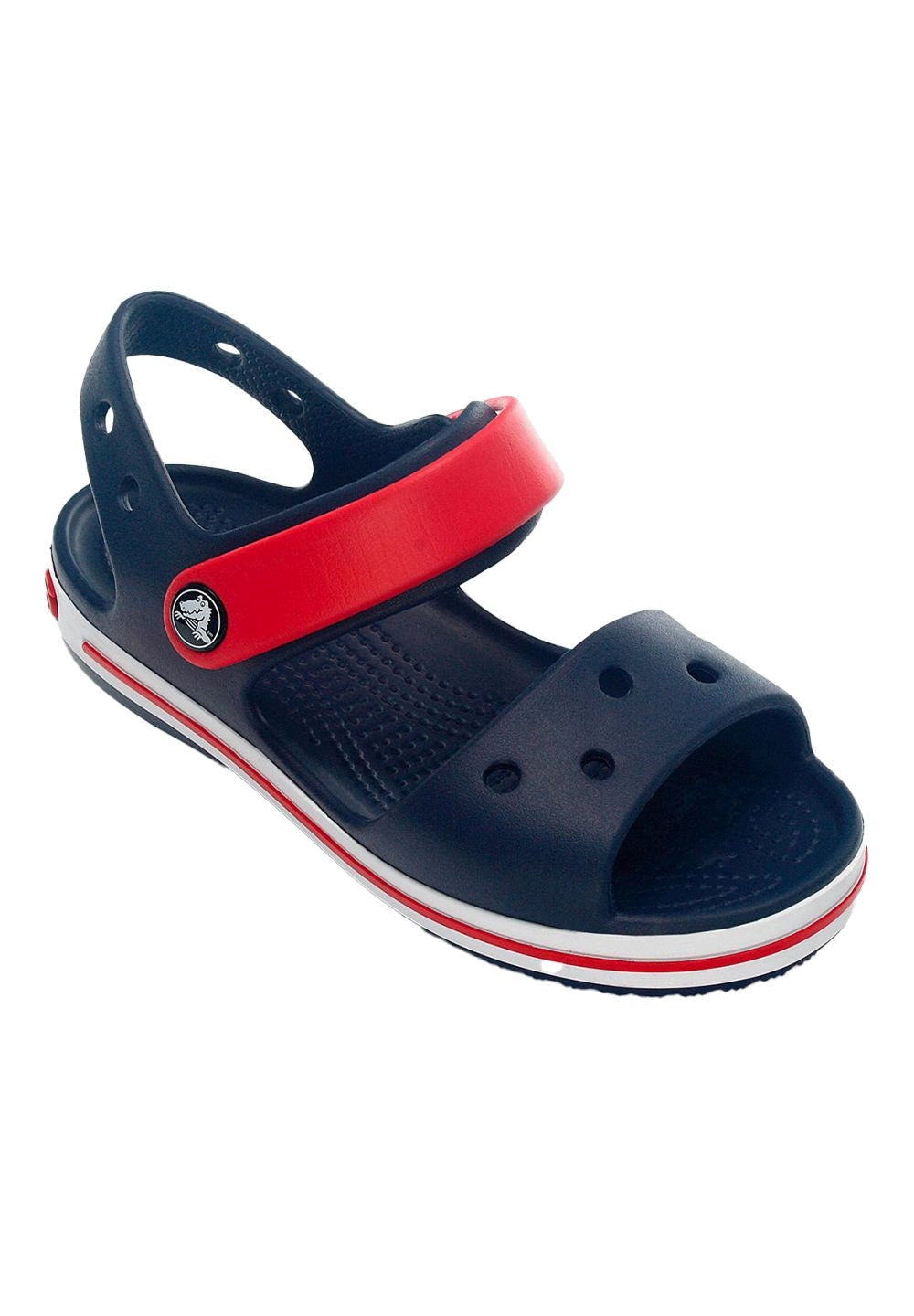 Sandalo blu-rosso per bambino