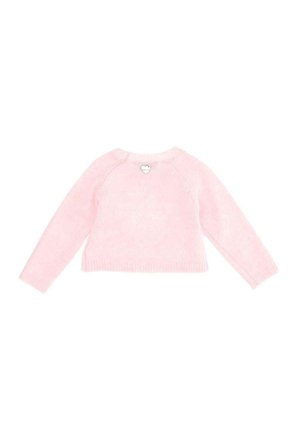 Pink sweater for baby girls
