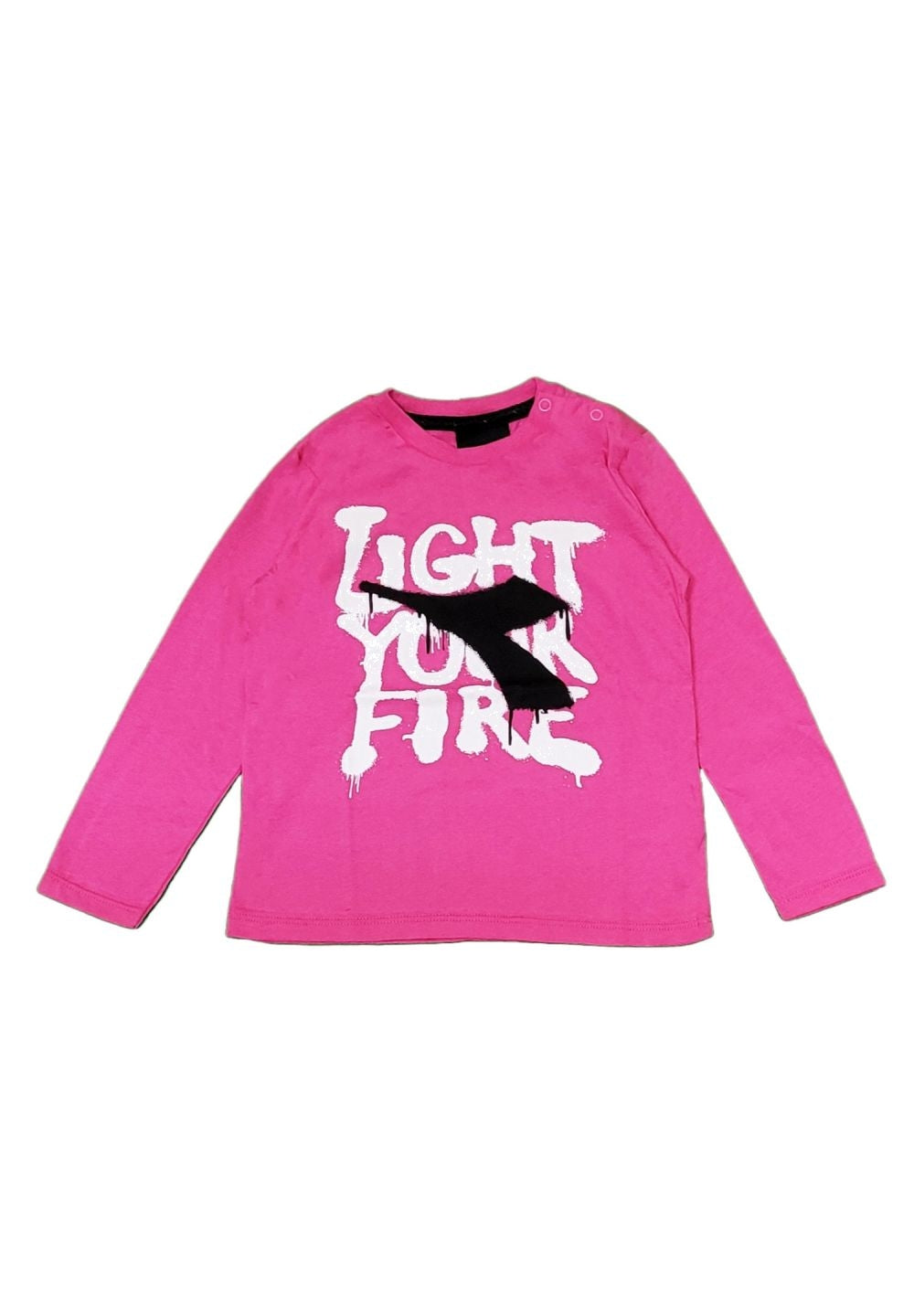 T-shirt fuxia per neonata - Primamoda kids