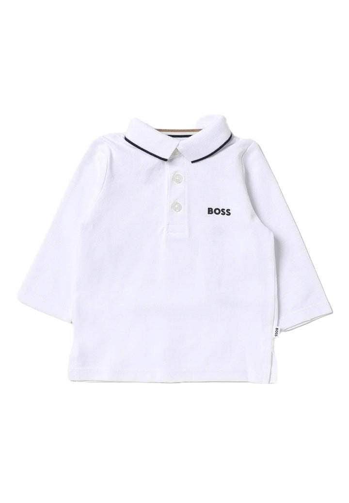 Polo bianco per bambino - Primamoda kids