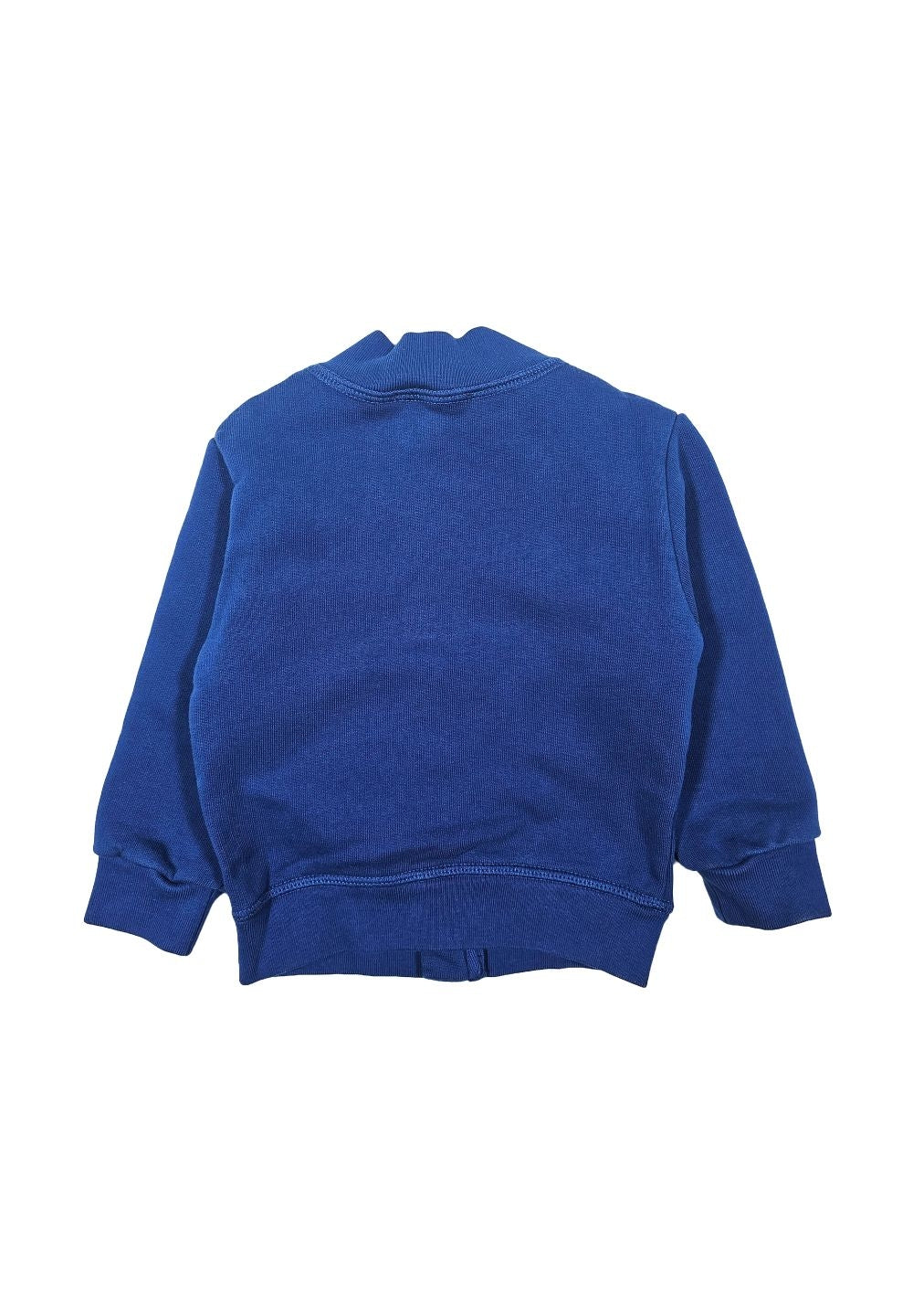 Felpa zip blu per neonato - Primamoda kids