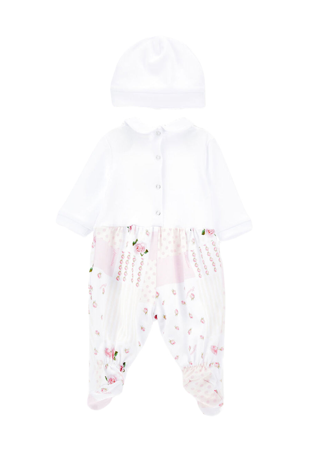 Completo bianco per neonata - Primamoda kids