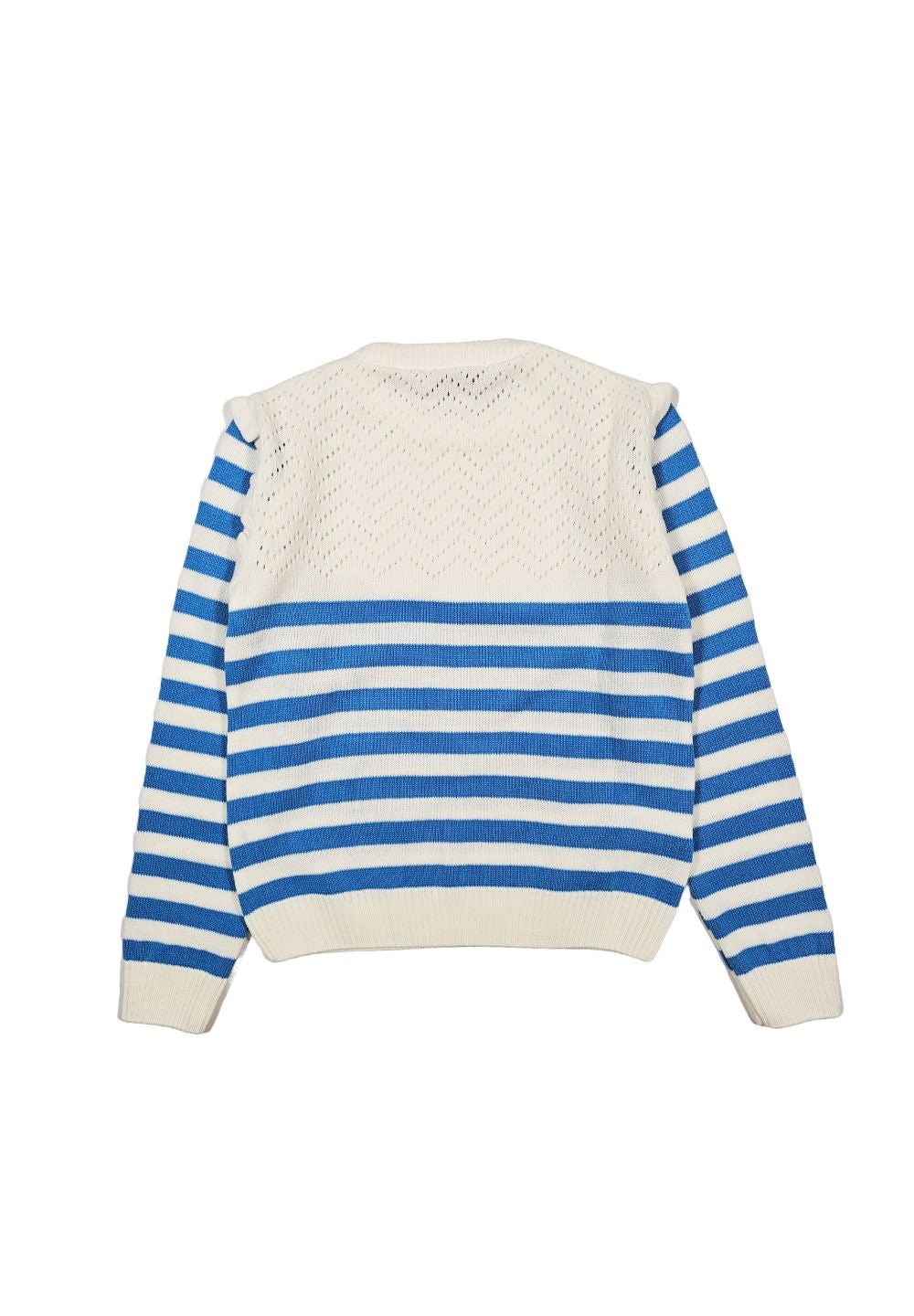 Maglia bianco-turchese per bambina - Primamoda kids