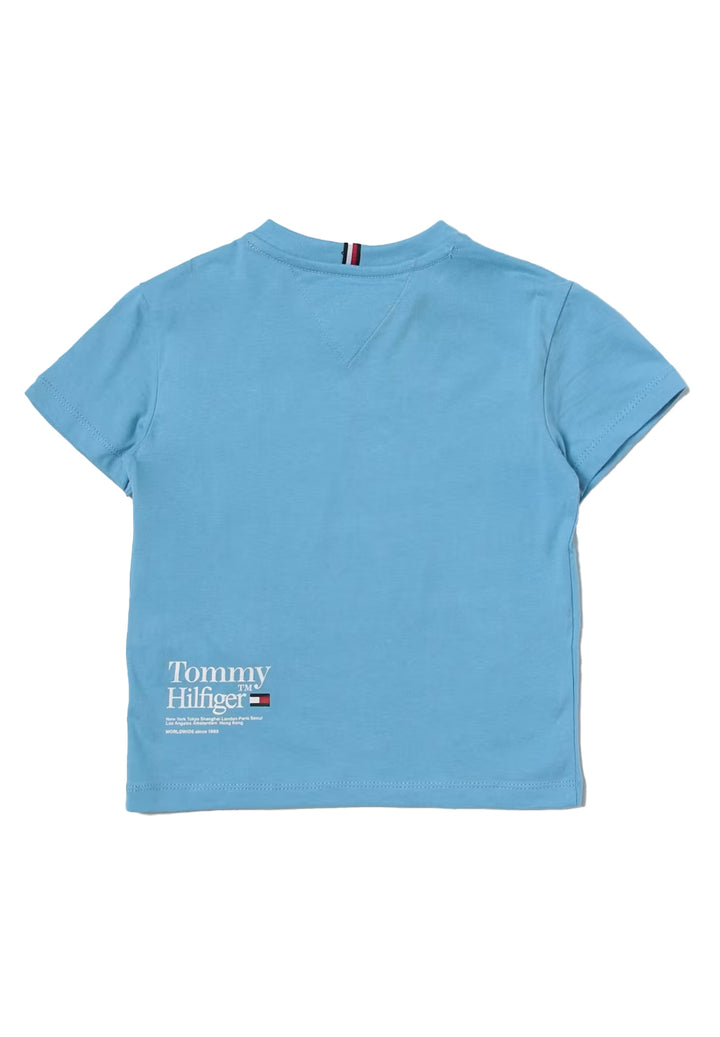 T-shirt azzurro per bambino - Primamoda kids