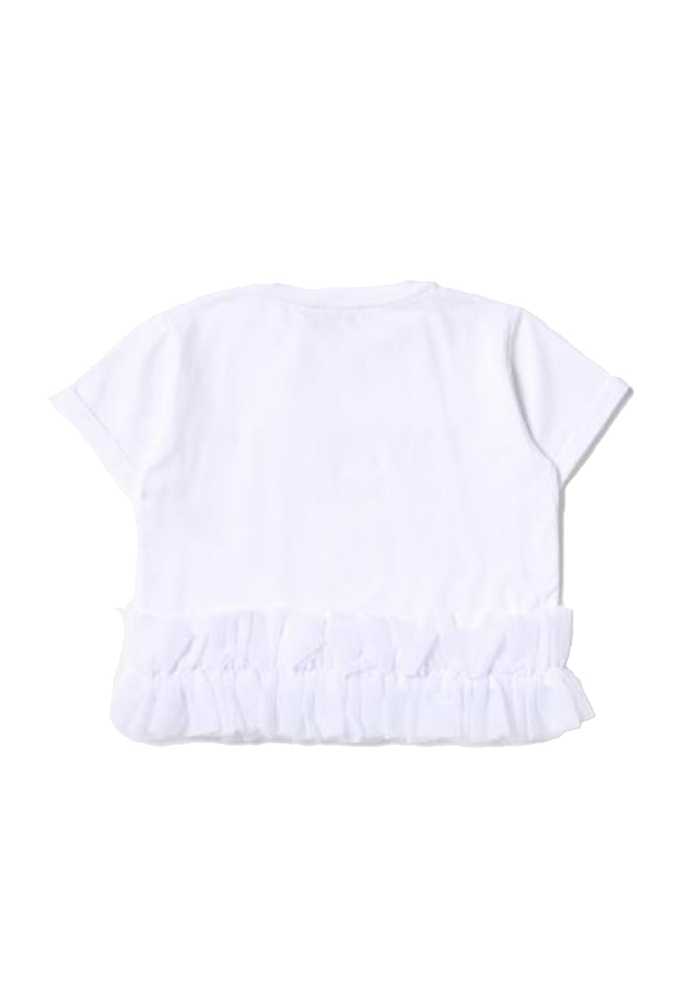 T-shirt bianco per bambina - Primamoda kids