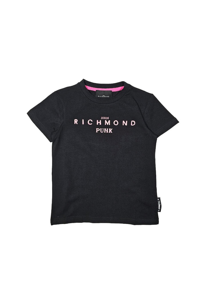 T-shirt nera per bambina - Primamoda kids