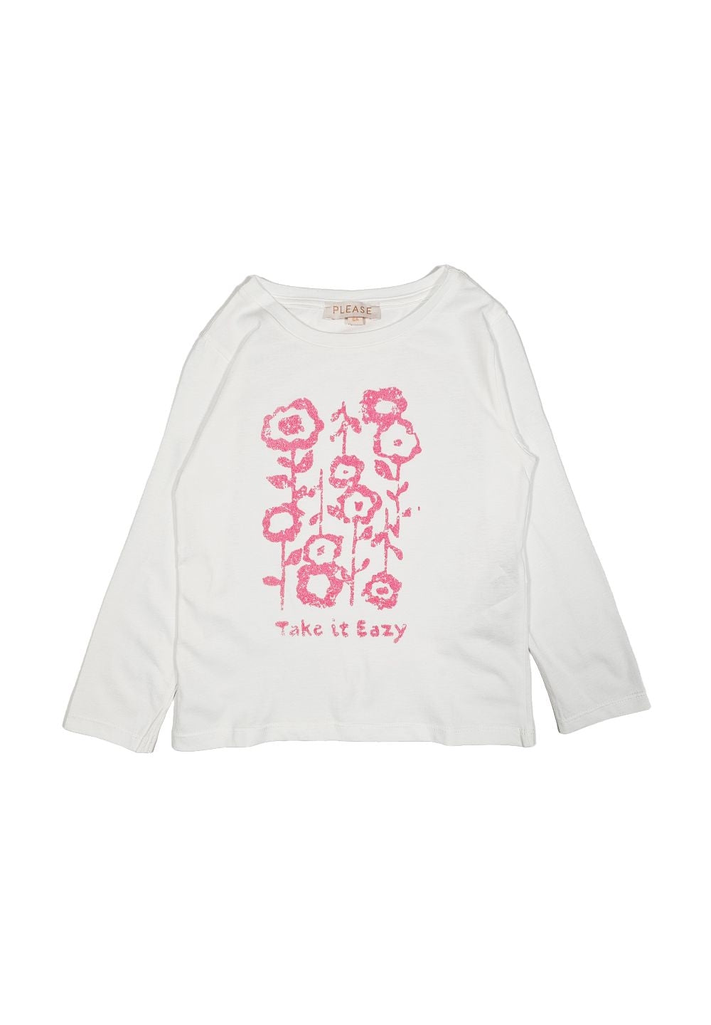 T-shirt bianco per neonata - Primamoda kids