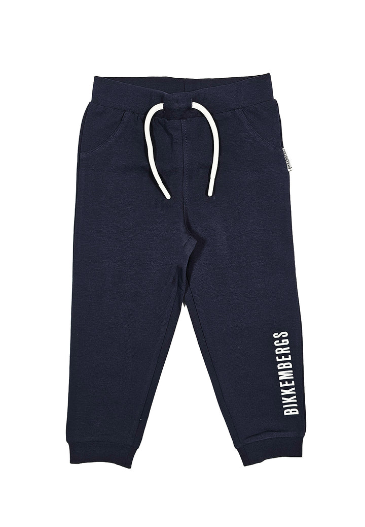 Pantalone felpa blu per bambino - Primamoda kids