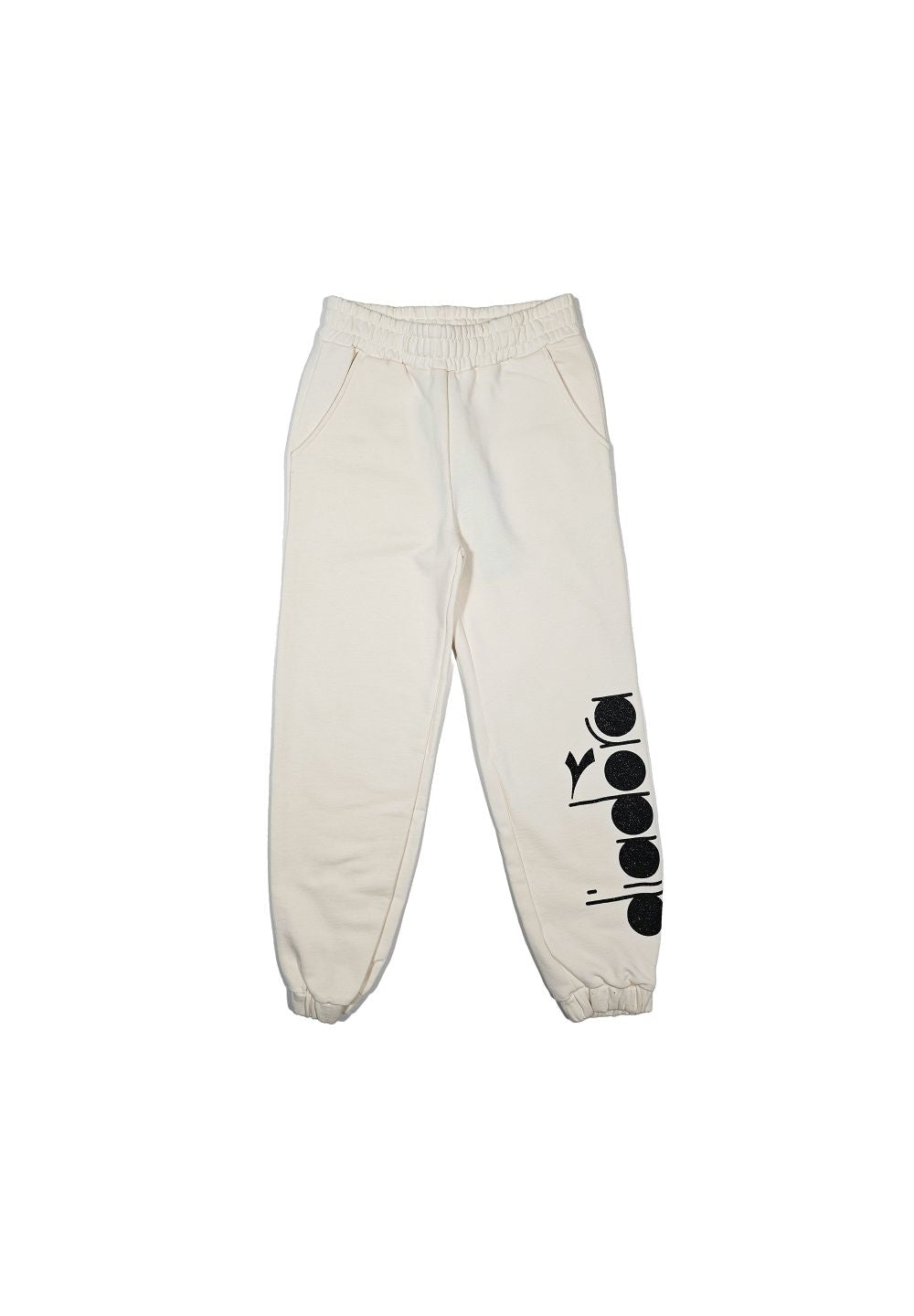 Pantalone felpa panna per bambina - Primamoda kids