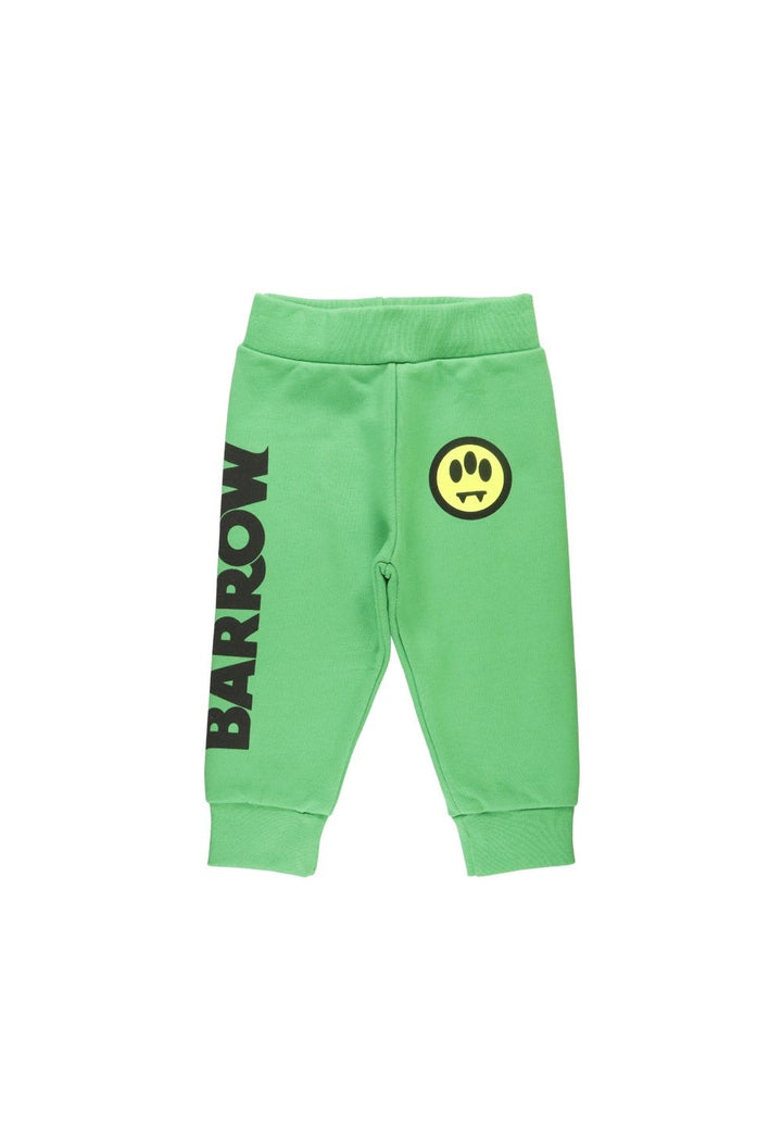 Pantalone felpa verde per neonato - Primamoda kids