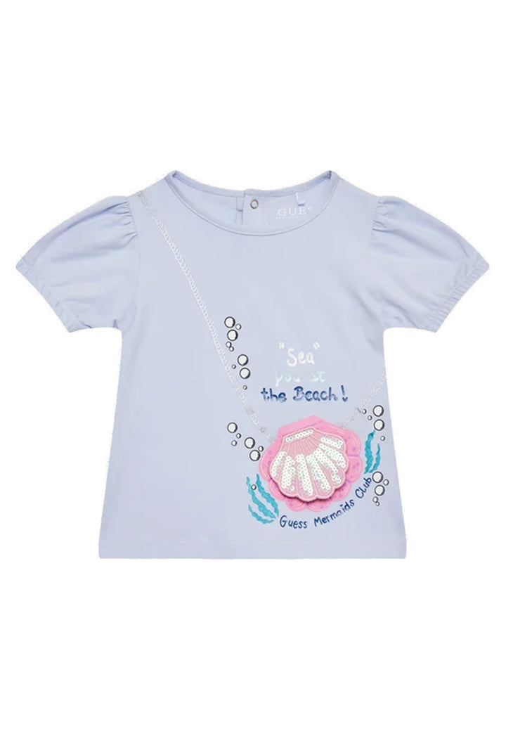 T-shirt blu per bambina - Primamoda kids