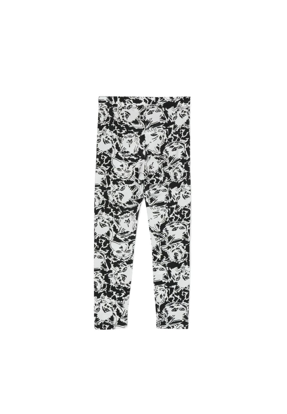 Leggings bianco-nero per bambina - Primamoda kids