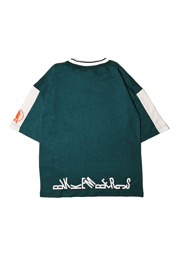 T-shirt verde per bambino - Primamoda kids