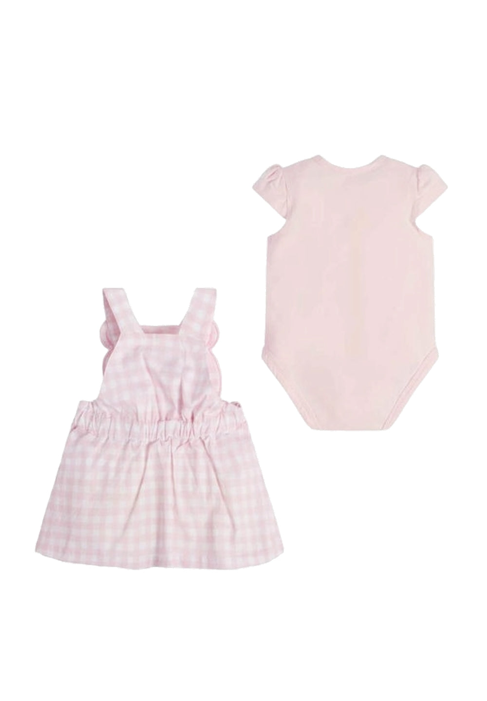 Completo salopette rosa per neonata - Primamoda kids