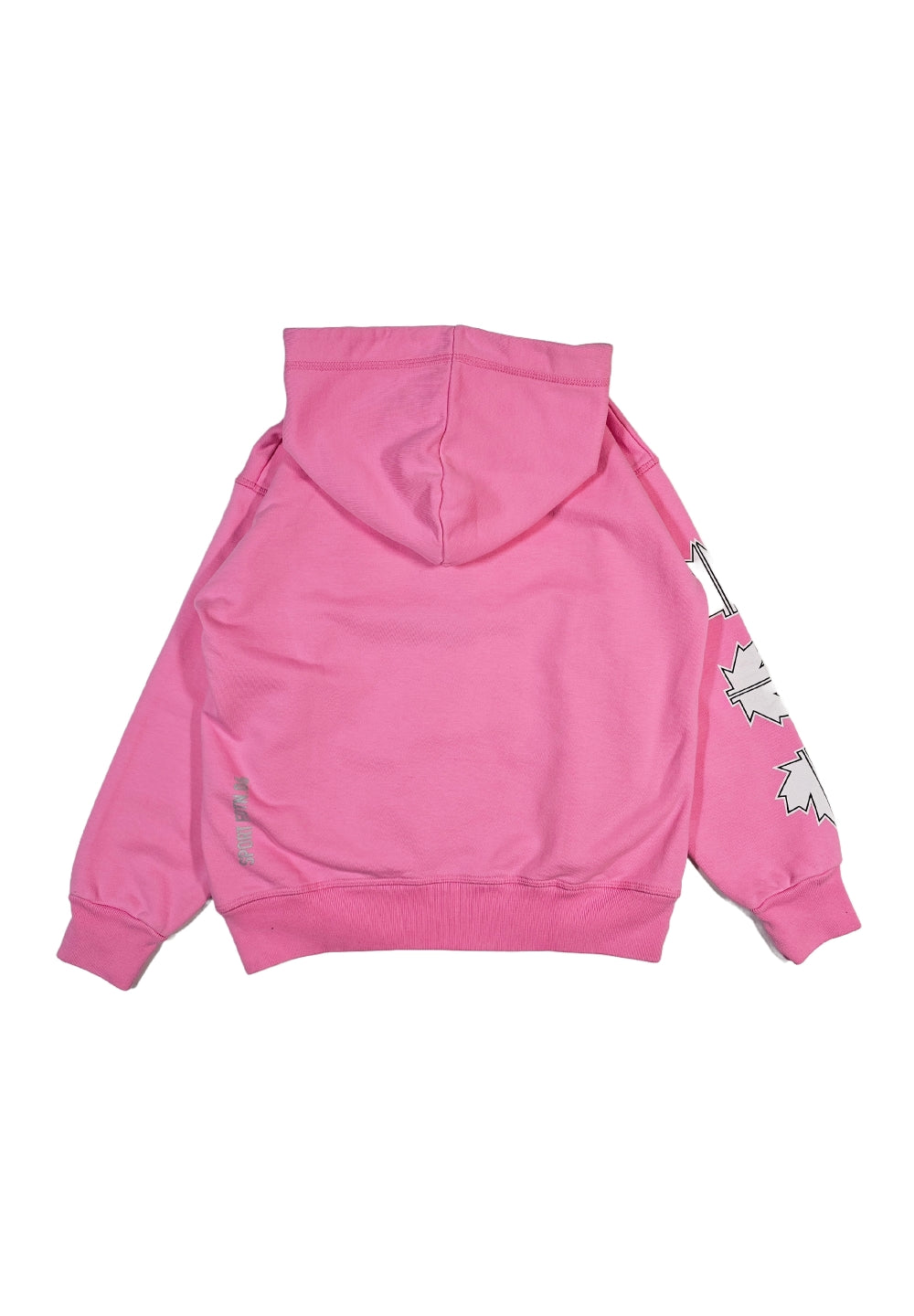 Felpa cappuccio rosa per bambina - Primamoda kids