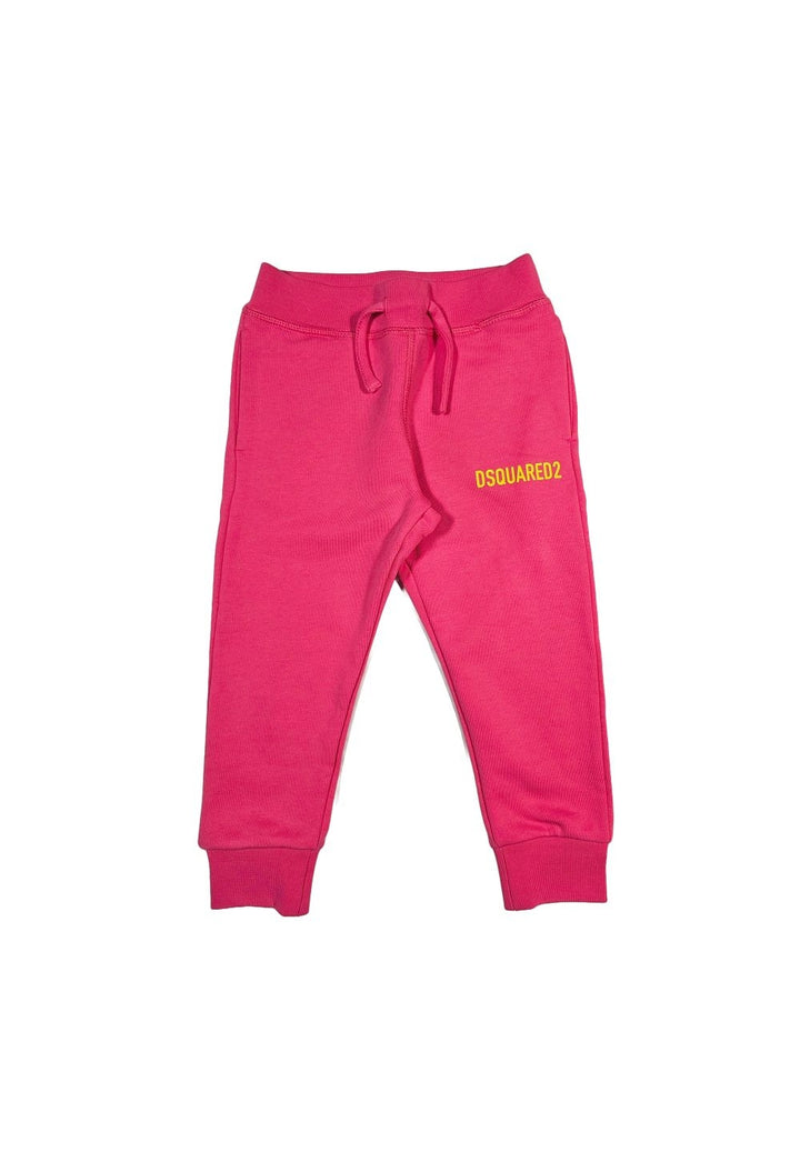 Pantalone felpa fuxia per bambina - Primamoda kids